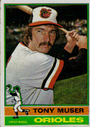 1976 Topps Baseball Cards      537     Tony Muser